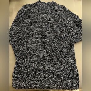 Gap Cotton Blend Marled Tunic Sweater L